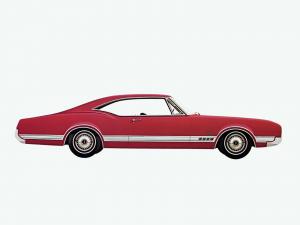 Oldsmobile Delta 88 Custom Holiday Coupe 1967 года